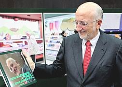 El presidente de Mercadona, Juan Roig, durante la presentación de los resultados de la compañía en 2011. /Efe