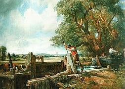 La baronesa Thyssen subastará 'La Esclusa' de Constable