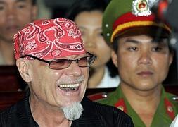 El cantante de pop británico Gary Glitter. / Afp