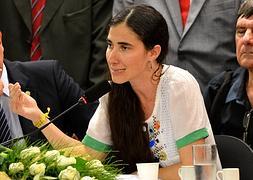 Yoani Sánchez defiende el fin del embargo a Cuba