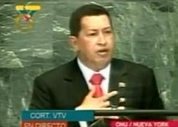 Hugo Chávez, en su declaración ante la ONU en 2006. / Foto y vídeo: Youtube