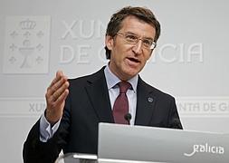 El presidente de la Xunta, Alberto Núñez Feijóo. / Lavandeira jr