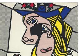 'Mujer con sombrero de flores', de Lichtenstein.