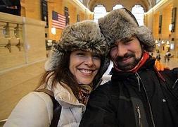 Raquel Sánchez Silva y Mario biondo. / Twitter