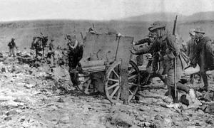Soldados españoles durante la guerra en el Rif. / Archivo
