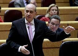 Fernández Díaz, ayer en el Senado. / Foto: Efe | Vídeo: EP