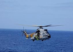 Helicóptero Super-Puma del Ejército del Aire. / Archivo | Vídeo: Atlas