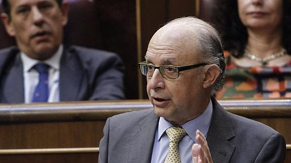 El ministro de Hacienda, Cristóbal Montoro.