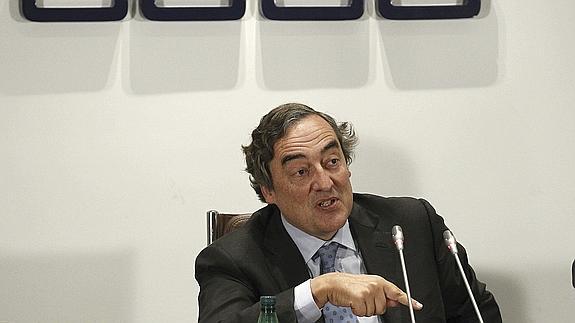 Juan Rosell, presidente de la CEOE. 