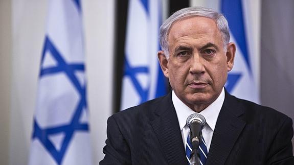 El primer ministro israelí, Benjamín Netanyahu. 