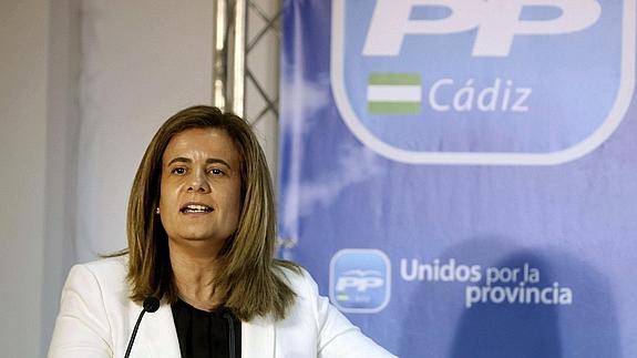 La ministra de Empleo, Fátima Báñez. 