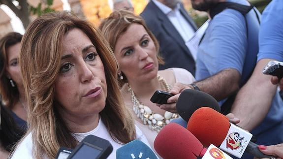 La secretaria general del PSOE andaluz, Susana Díaz.