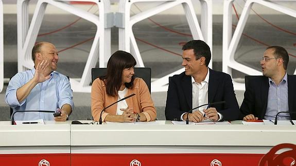 Reunión de la Ejecutiva del partido.