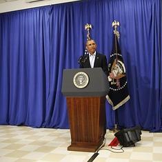 El presidente de EE UU, Barack Obama  