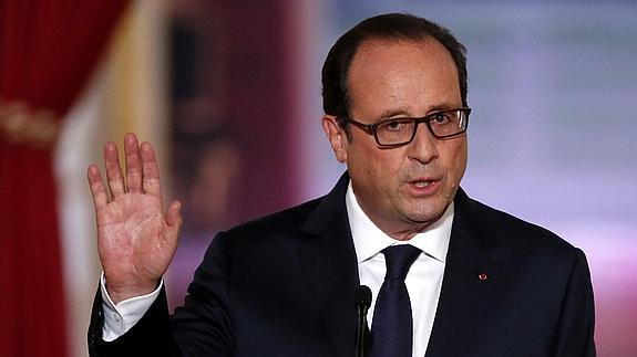 El presidente de Francia, François Hollande.