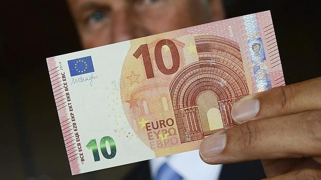 Fotos  El nuevo billete de 10 euros entra en circulación hoy