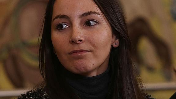 Alejandra Romero, nieta de Adolfo Suárez. 