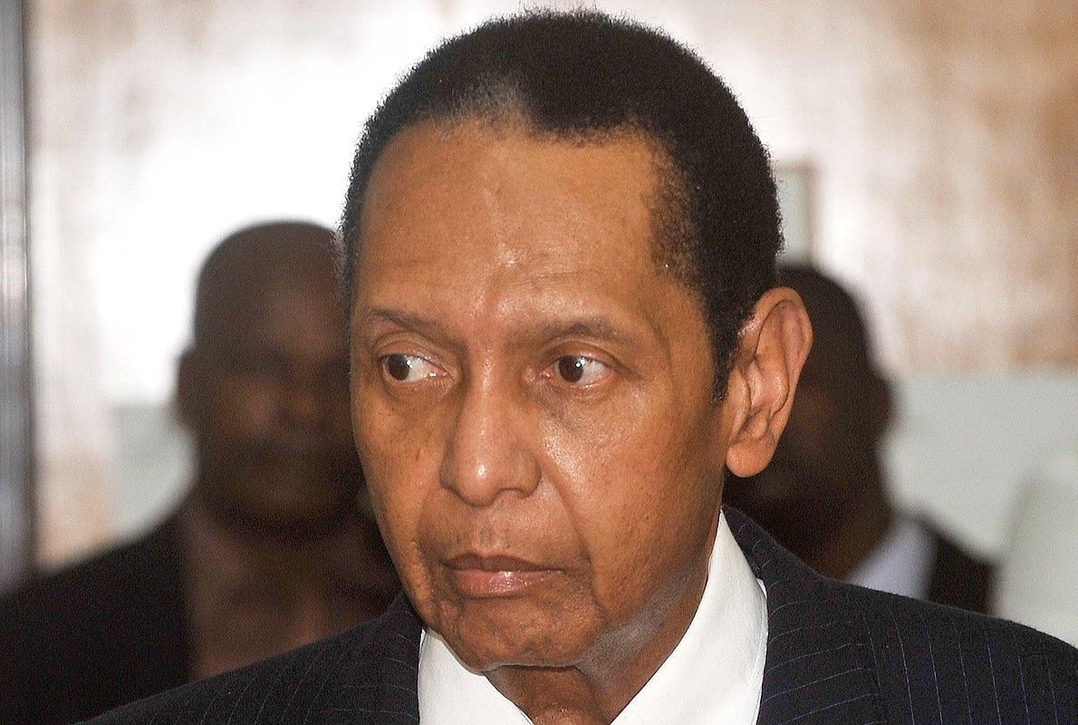 El expresidente haitiano Jean-Claude Duvalier. 