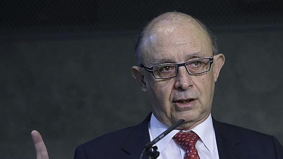 El ministro de Hacienda, Cristóbal Montoro.