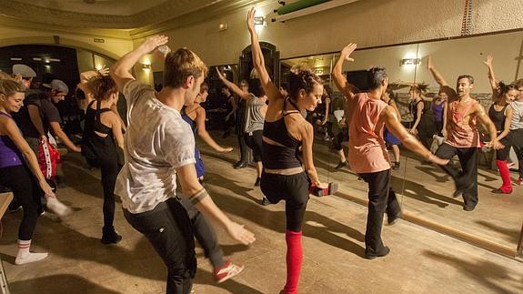 Ensayos del musical 'Grease' 