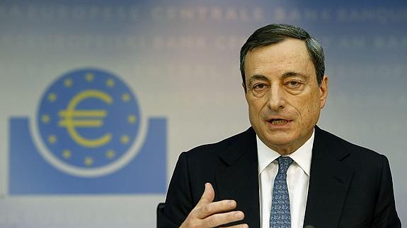 El presidente del Banco Central Europeo, Mario Draghi. 