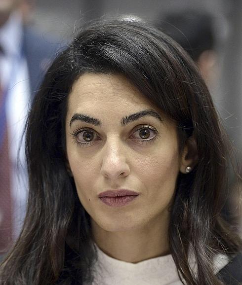 Amal Clooney. 