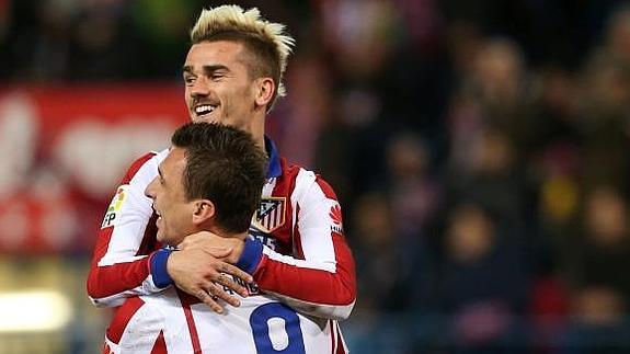 Griezmann y Mandzukic. 
