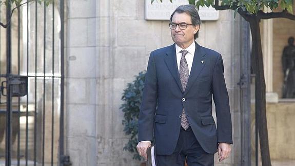 El presidente de la Generalitat, Artur Mas. 