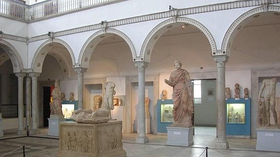 Interior del Museo del Bardo.