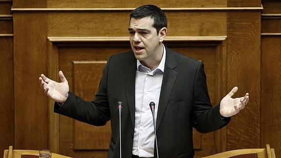 El primer ministro griego, Alexis Tsipras. 