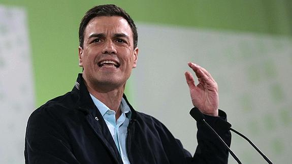 El secretario general del PSOE, Pedro Sánchez. 