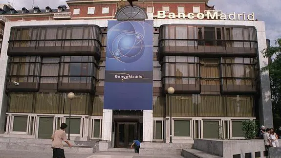 La sede de Banco Madrid. 