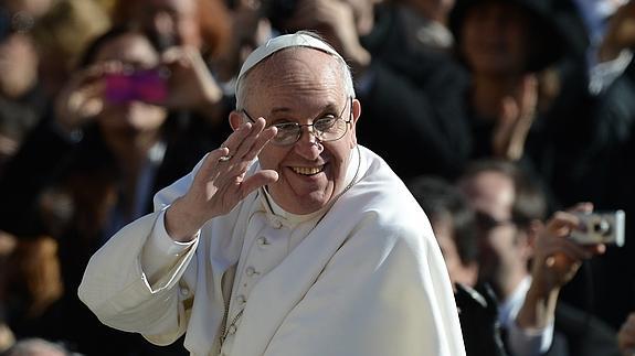 El papa Francisco. 
