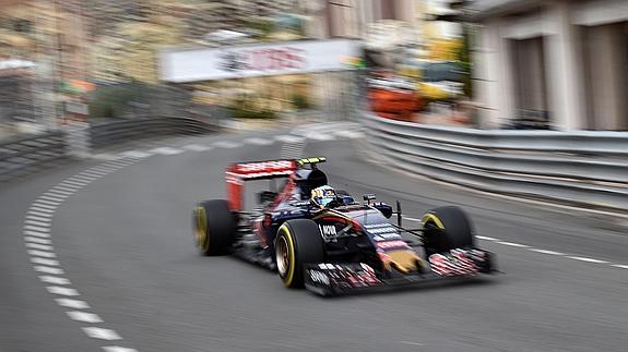 El Toro Rosso de Carlos Sainz. 