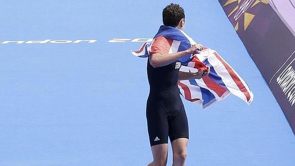 Brownlee, en los Juegos de Londres 2012. 