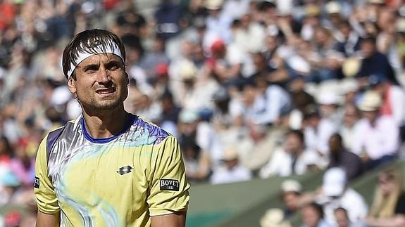 David Ferrer, en Roland Garros. 