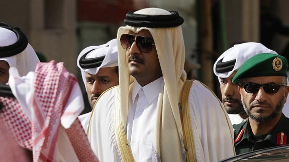 El príncipe de Catar, Sheikh Hamad Bin Jassim Bin Jaber Al Thani.