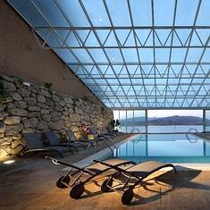 Piscina del parador de Lorca.