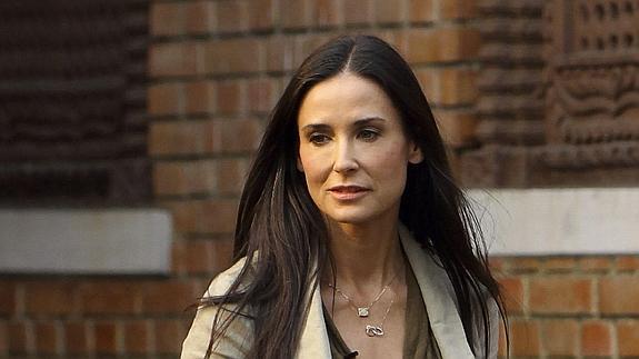 La actriz estadounidense Demi Moore.