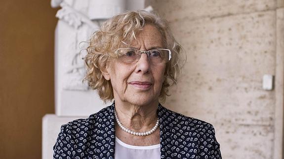 La alcaldesa de Madrid, Manuela Carmena.