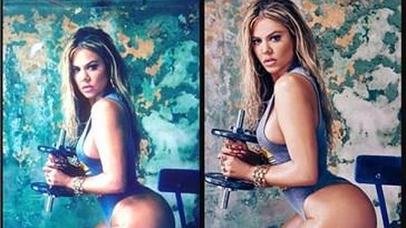 Imagen publicada por Khloé Kardashian.