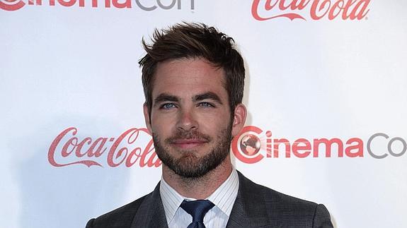 El actor estadounidense Chris Pine.