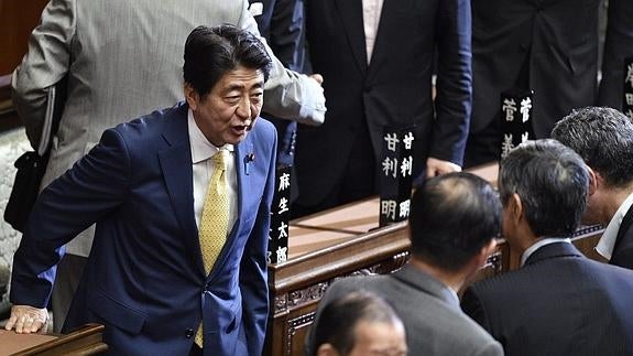 El primer ministro nipón, Shinzo Abe.