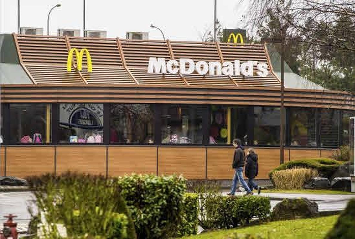 Un restaurante de McDonald´s  en Lille, norte de Francia.