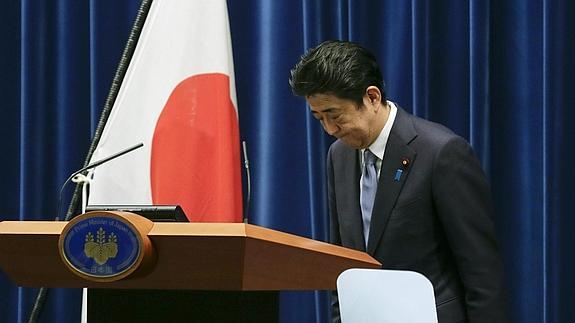 El primer ministro japonés, Shinzo Abe.