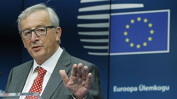 El presidente de la Comisión Europea, Jean-Claude Juncker. 