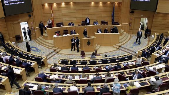 Pleno en el Senado.