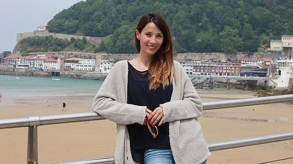 La actriz donostiarra Bárbara Goenaga.