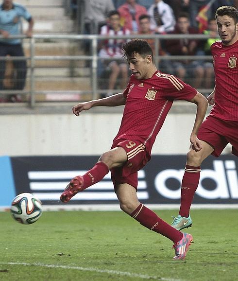 Munir, con la Sub 21. 