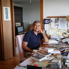 El literato turco Orhan Pamuk.